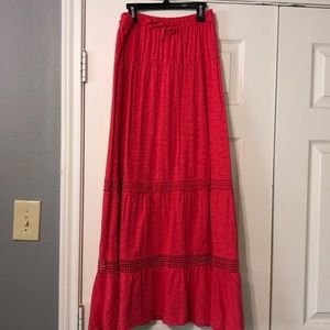 Old Navy Long Pink skirt